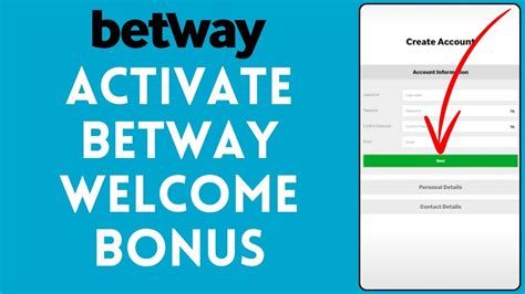 How to Activate Betway Welcome Bonus .
